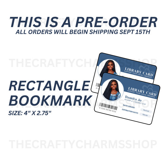 Library Card Never Decline Bookmark