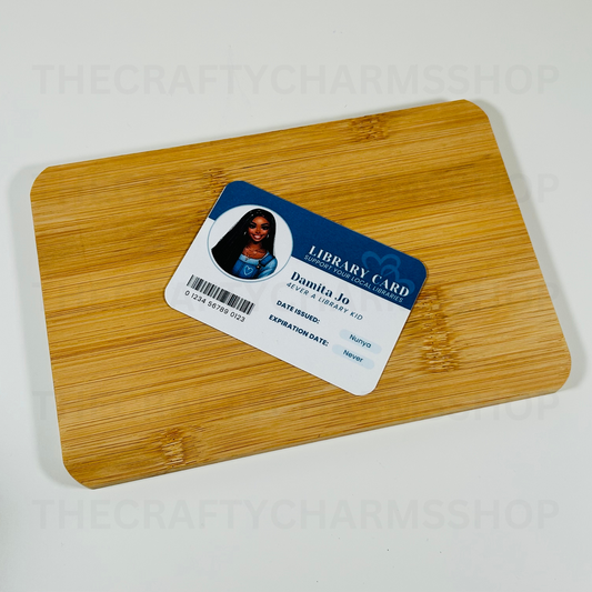 Library Card Never Decline Bookmark